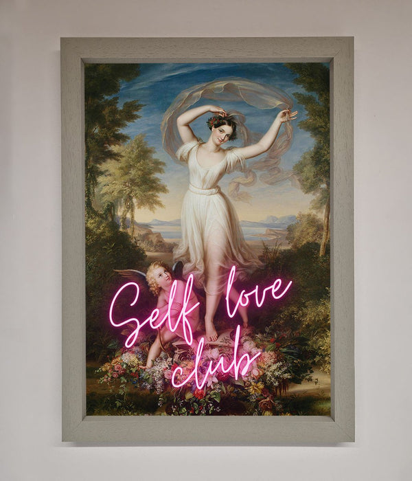 Self Love Club Framed Wall Art - Hi Society
