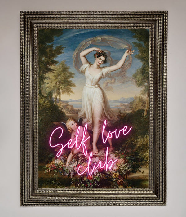 Self Love Club Framed Wall Art - Hi Society