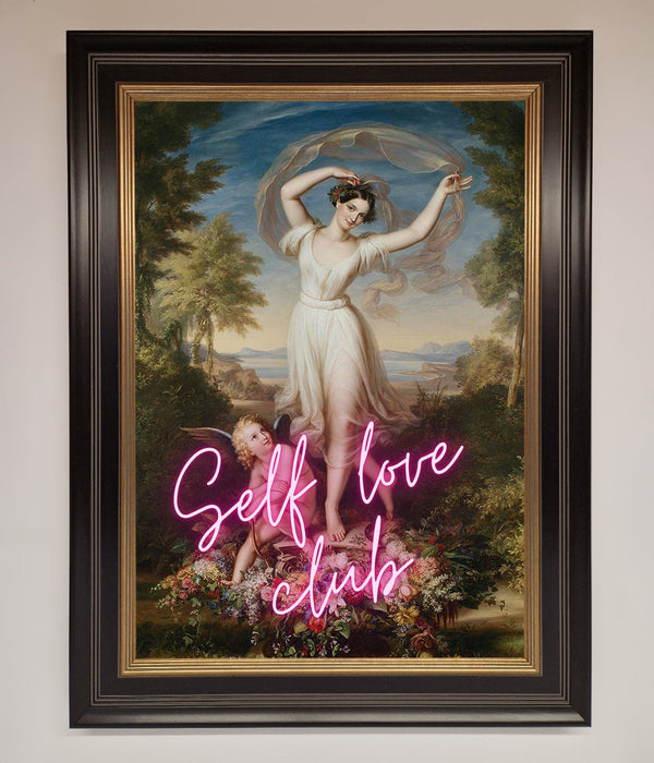 Self Love Club Framed Wall Art - Hi Society