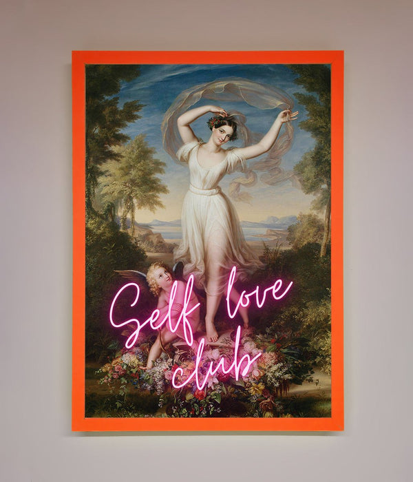 Self Love Club Framed Wall Art - Hi Society