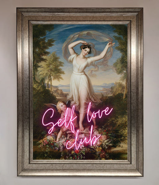 Self Love Club Framed Wall Art - Hi Society