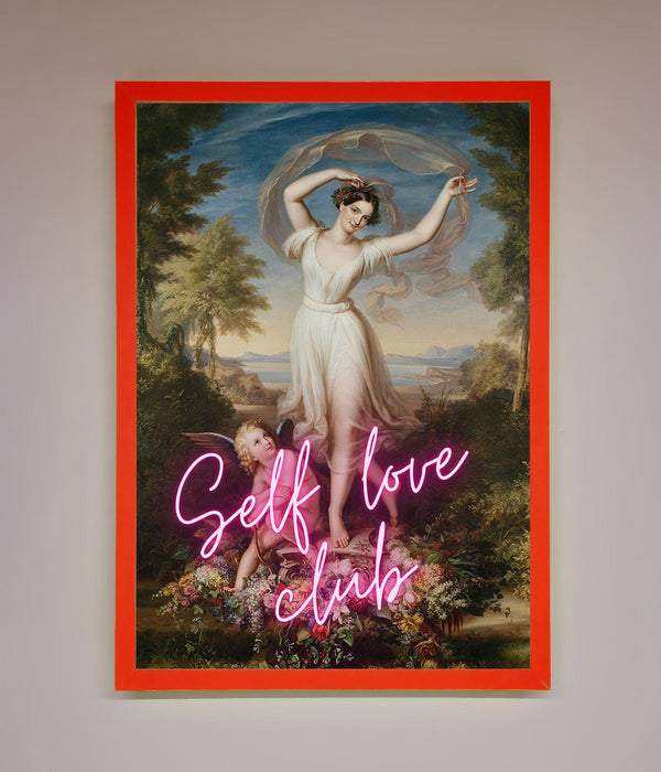 Self Love Club Framed Wall Art - Hi Society