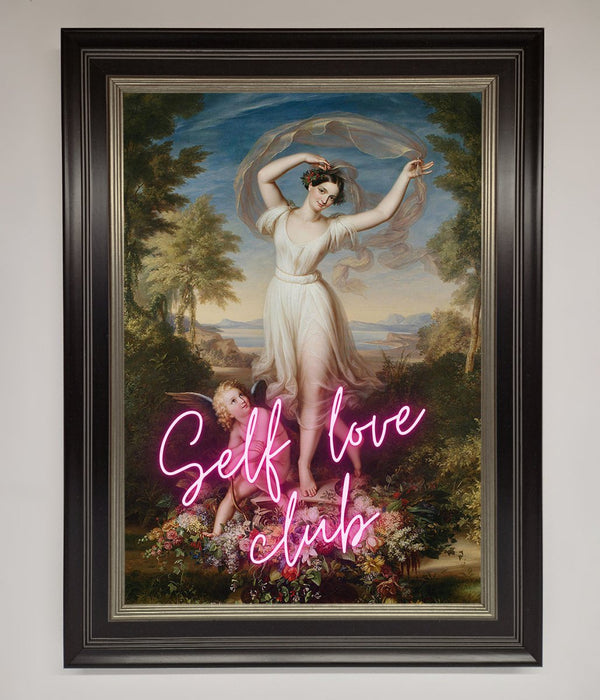 Self Love Club Framed Wall Art - Hi Society