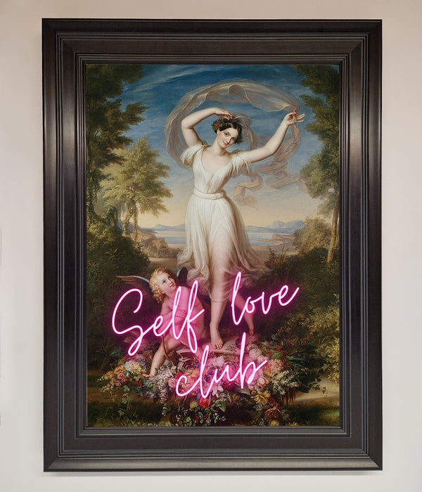 Self Love Club Framed Wall Art - Hi Society