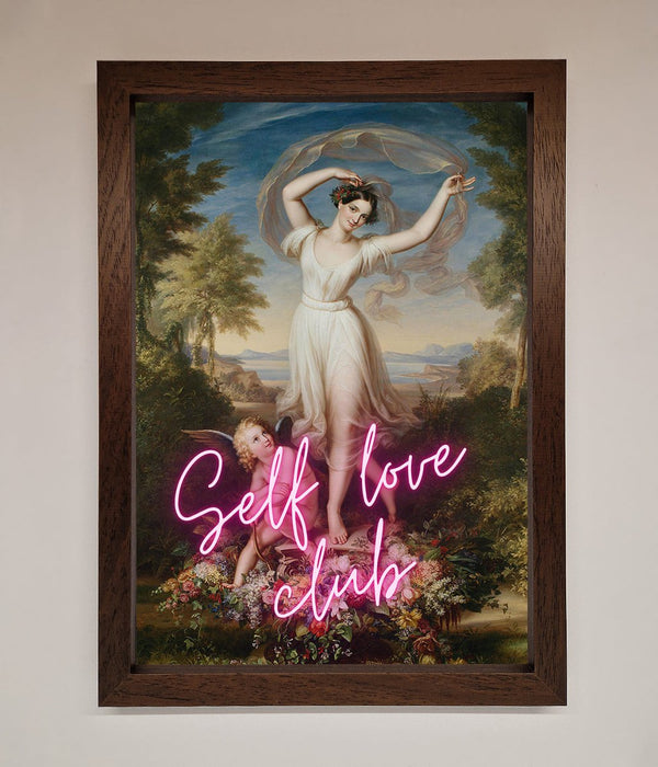Self Love Club Framed Wall Art - Hi Society