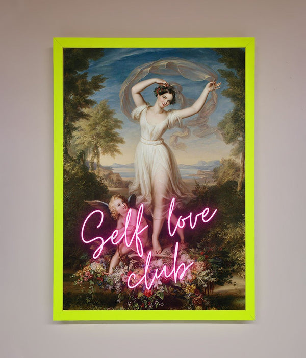 Self Love Club Framed Wall Art - Hi Society