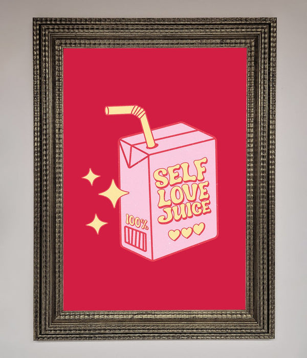 Self Love Juice Framed Poster - Hi Society