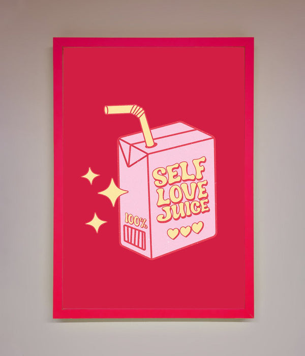 Self Love Juice Framed Poster - Hi Society