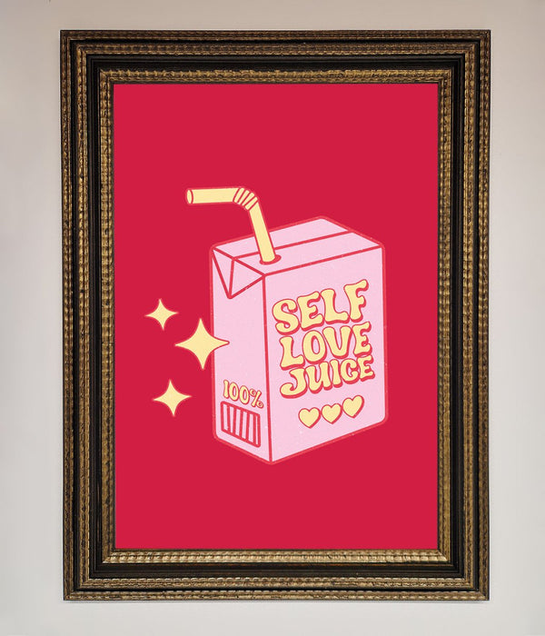 Self Love Juice Framed Poster - Hi Society