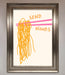 Send Noods Framed Poster - Hi Society