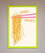 Send Noods Framed Poster - Hi Society