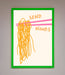 Send Noods Framed Poster - Hi Society