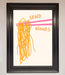 Send Noods Framed Poster - Hi Society