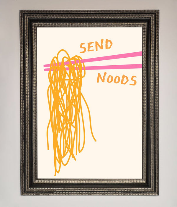 Send Noods Framed Poster - Hi Society