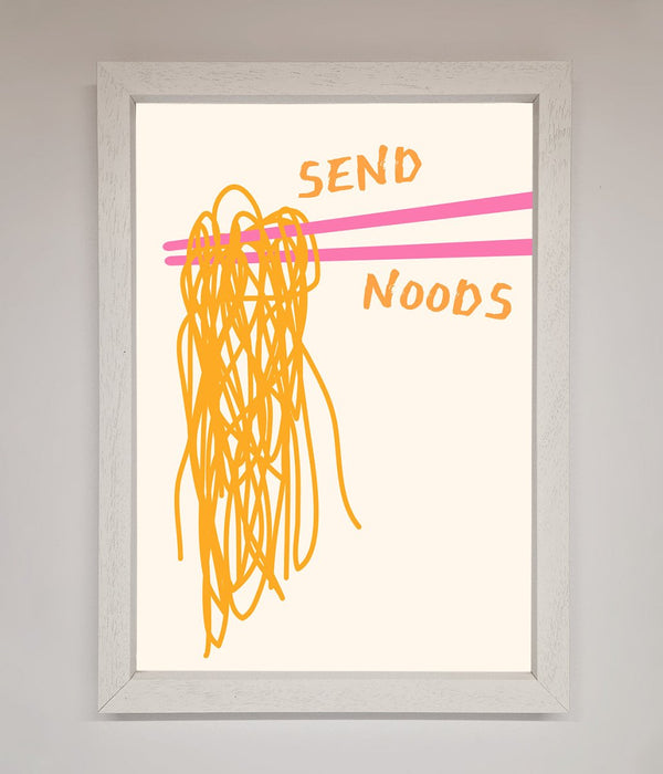Send Noods Framed Poster - Hi Society