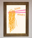 Send Noods Framed Poster - Hi Society