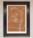 Sepia Lines Framed Wall Art - Hi Society