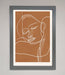 Sepia Lines Framed Wall Art - Hi Society