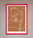 Sepia Lines Framed Wall Art - Hi Society