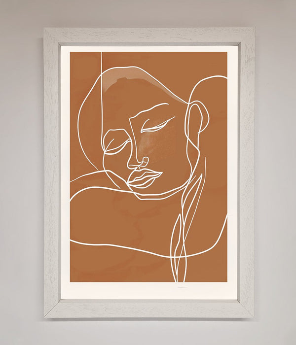 Sepia Lines Framed Wall Art - Hi Society