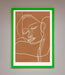 Sepia Lines Framed Wall Art - Hi Society