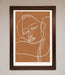 Sepia Lines Framed Wall Art - Hi Society
