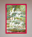 Show Me The Monet Framed Poster - Hi Society