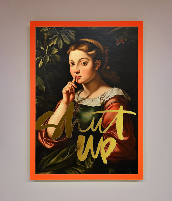 Shutup Foil Print - Hi Society