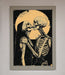 Skeleton Embrace Framed Poster - Hi Society