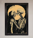 Skeleton Embrace Framed Poster - Hi Society