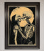 Skeleton Embrace Framed Poster - Hi Society