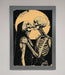 Skeleton Embrace Framed Poster - Hi Society