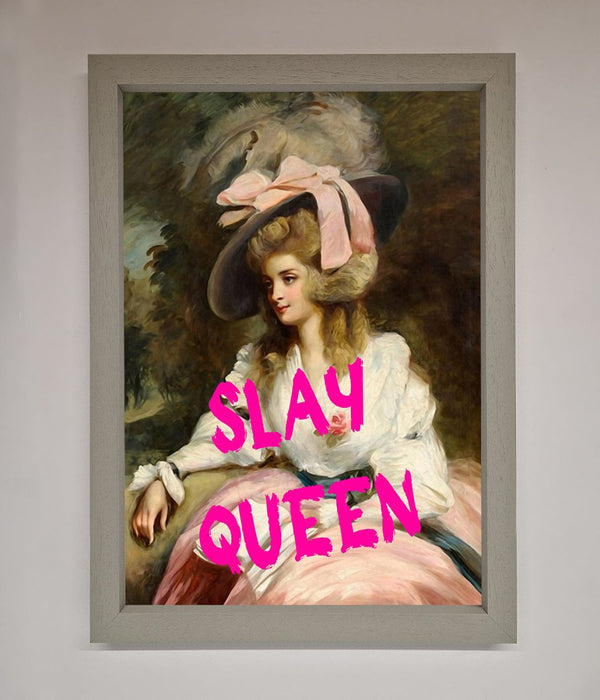 Slay Queen Framed Poster - Hi Society