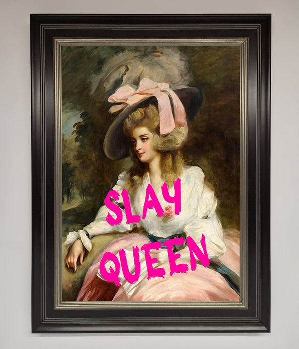 Slay Queen Framed Poster - Hi Society