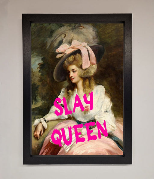 Slay Queen Framed Poster - Hi Society