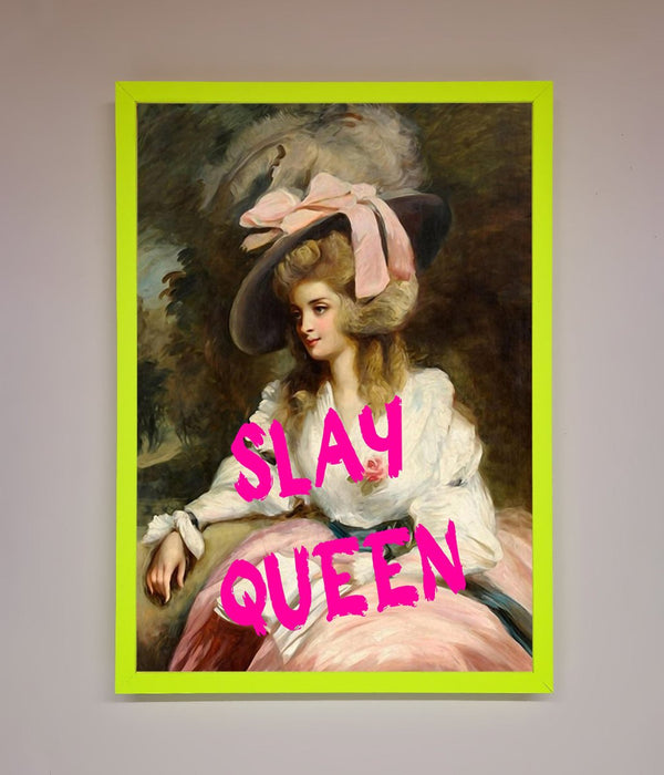 Slay Queen Framed Poster - Hi Society