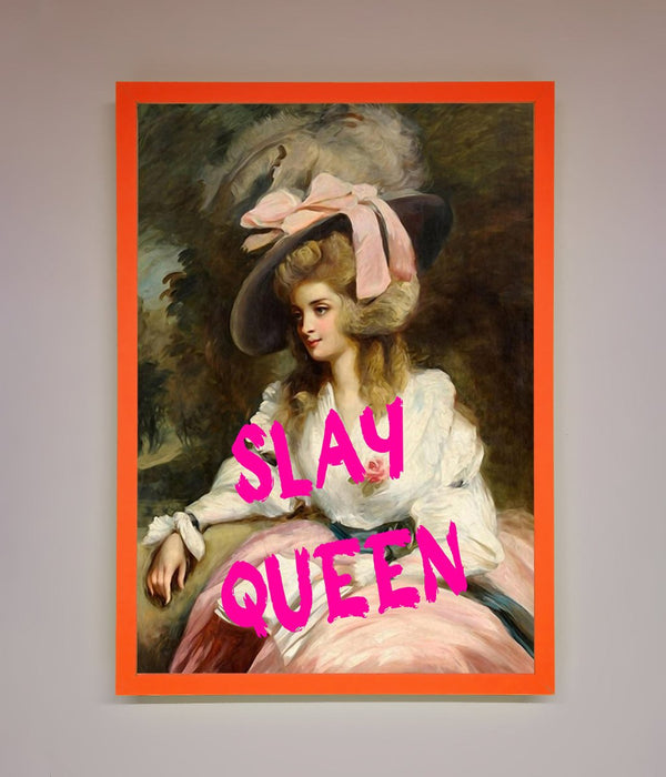 Slay Queen Framed Poster - Hi Society