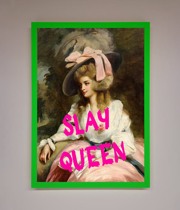 Slay Queen Framed Poster - Hi Society