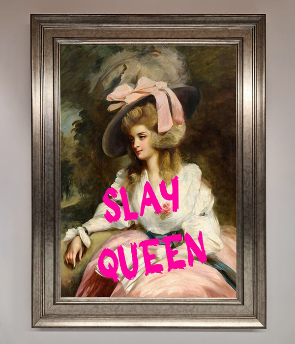 Slay Queen Framed Poster - Hi Society