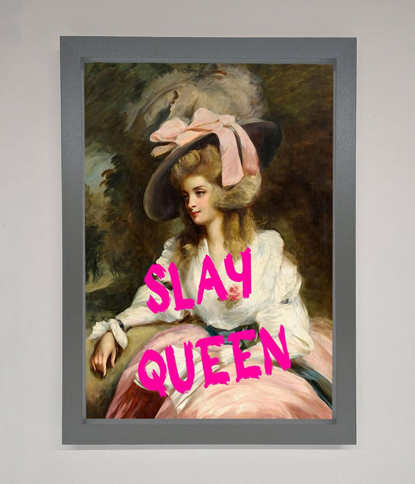 Slay Queen Framed Poster - Hi Society