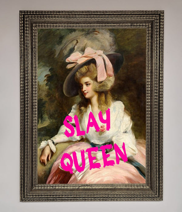 Slay Queen Framed Poster - Hi Society