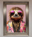 Sloth With Sunglasses Framed Poster - Hi Society