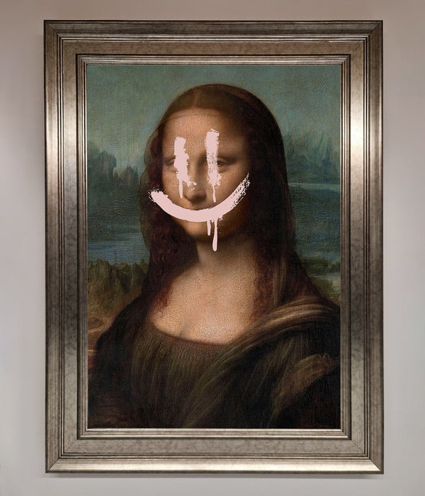 Smiley Mona Framed Poster - Hi Society