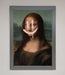 Smiley Mona Framed Poster - Hi Society