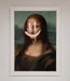 Smiley Mona Framed Poster - Hi Society