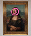 Smiley Mona Lisa Framed Print - Hi Society