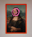 Smiley Mona Lisa Framed Print - Hi Society