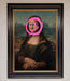 Smiley Mona Lisa Framed Print - Hi Society