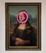Smiley Mona Lisa Framed Print - Hi Society