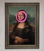 Smiley Mona Lisa Framed Print - Hi Society